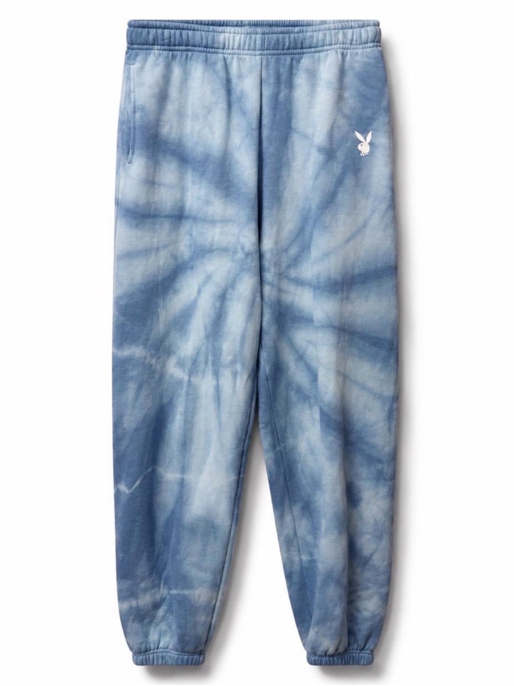 Playboy Blue Tie-Dye Jogger Sweatpants